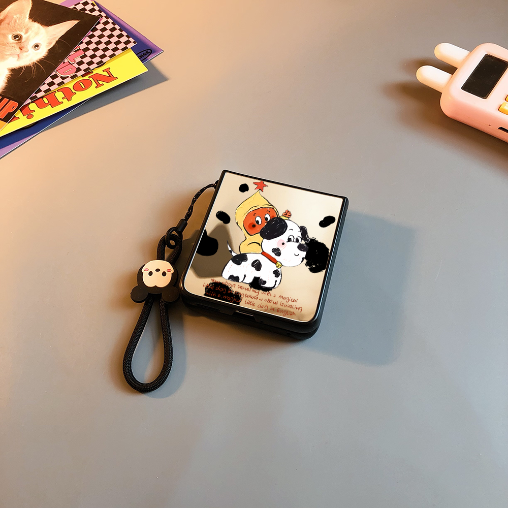 简约高级感防摔手机壳挂绳