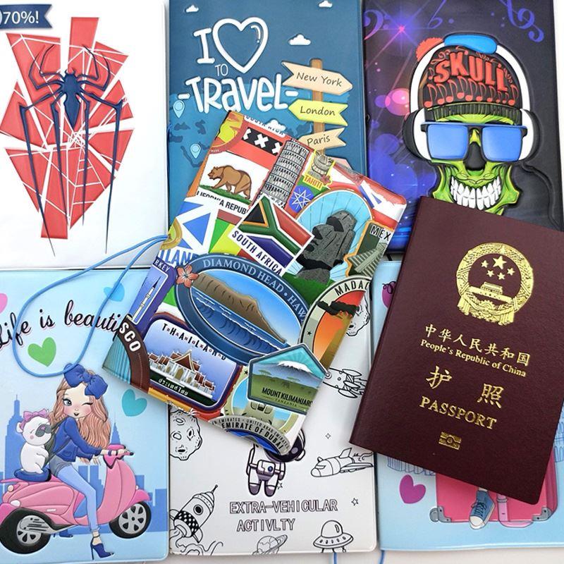passport holder世界旅行精美护照套旅行身份卡包证件夹