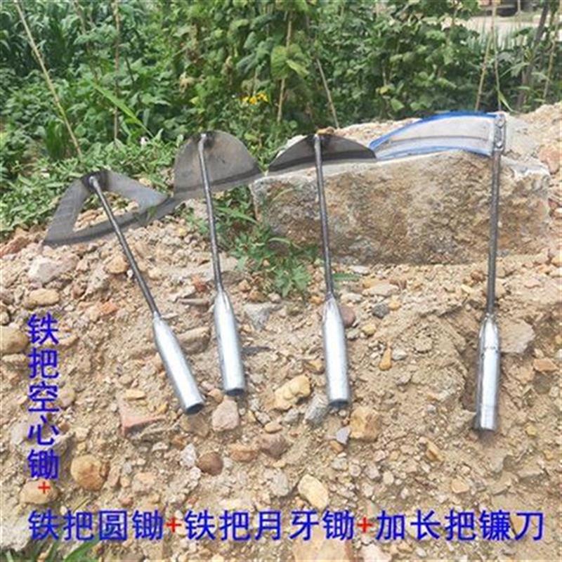 速发柄工d工具种T花种uq头松土农具木除园用小锄菜除草家艺草具