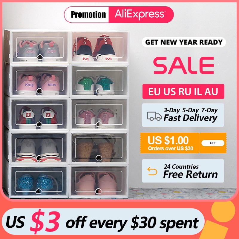 速发6 Fd Plast shoe boxes hrago bex shoes box tsieed