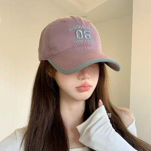 棒球帽女软顶春秋季鸭舌帽女显脸小大头围防晒大脸帽子男2026新款