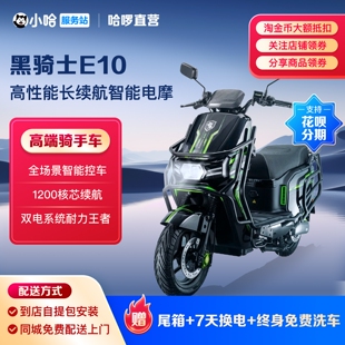 黑骑士e10电动车e10rb5外卖车小哈换电赛鸽黑骑士 售车