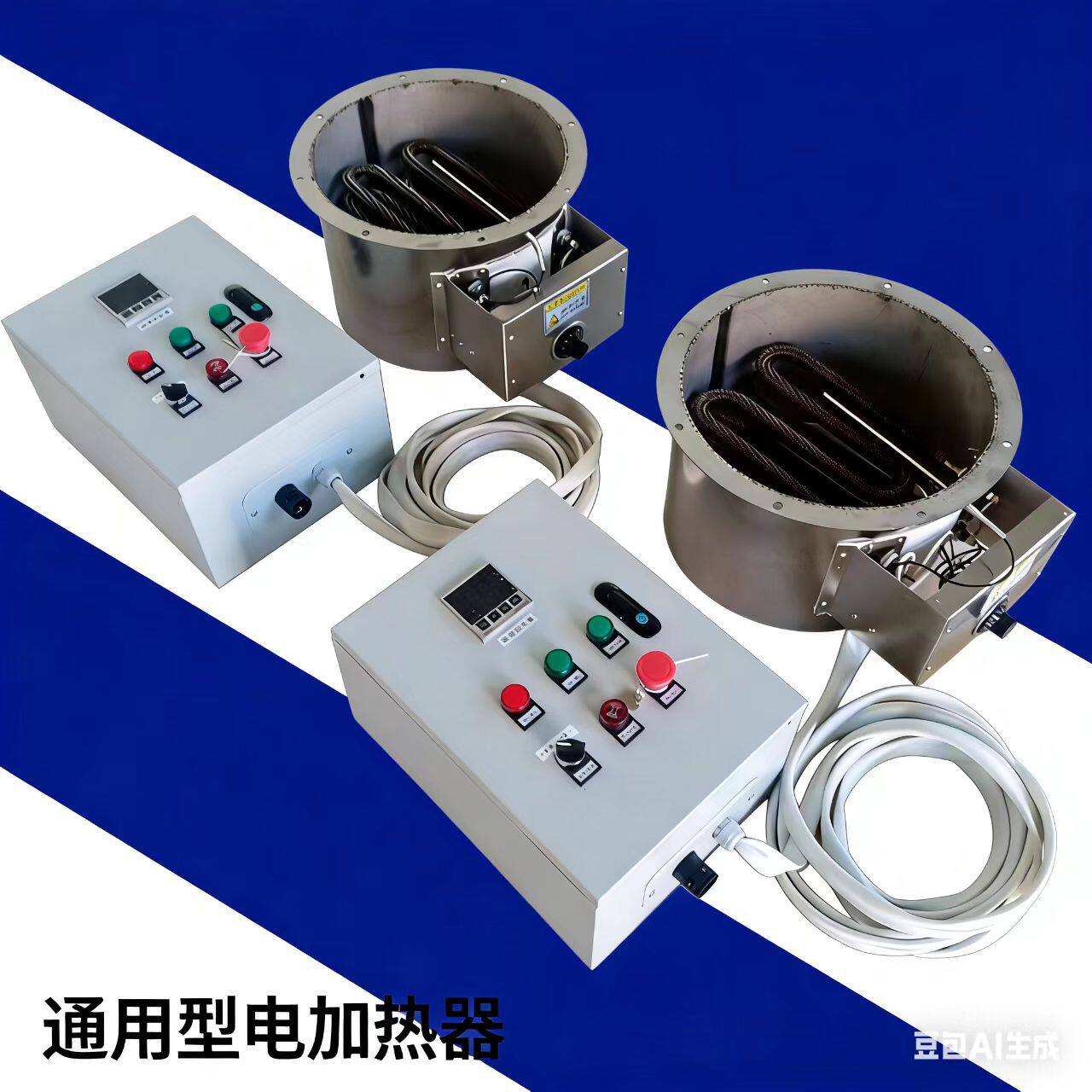 通用型电加热器专业设计风量温度可调节工作性能稳定应用范围