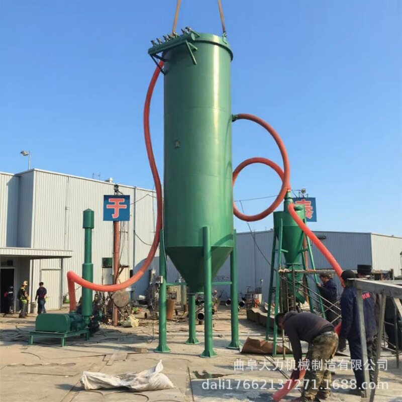 抽泥浆沙子粉煤灰清库吸灰机脉冲除尘气力输送机多功能气力输送机