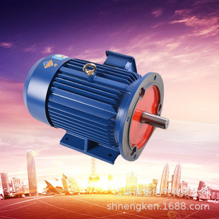 160M1 4KW机械设备三相异步电机马达 电动机YE2 三相异步卧式