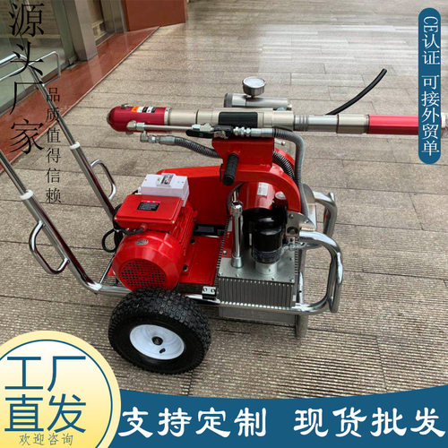 厂家供应电动腻子无气喷涂机 汽油柴油高压管喷涂设备 腻子喷涂机