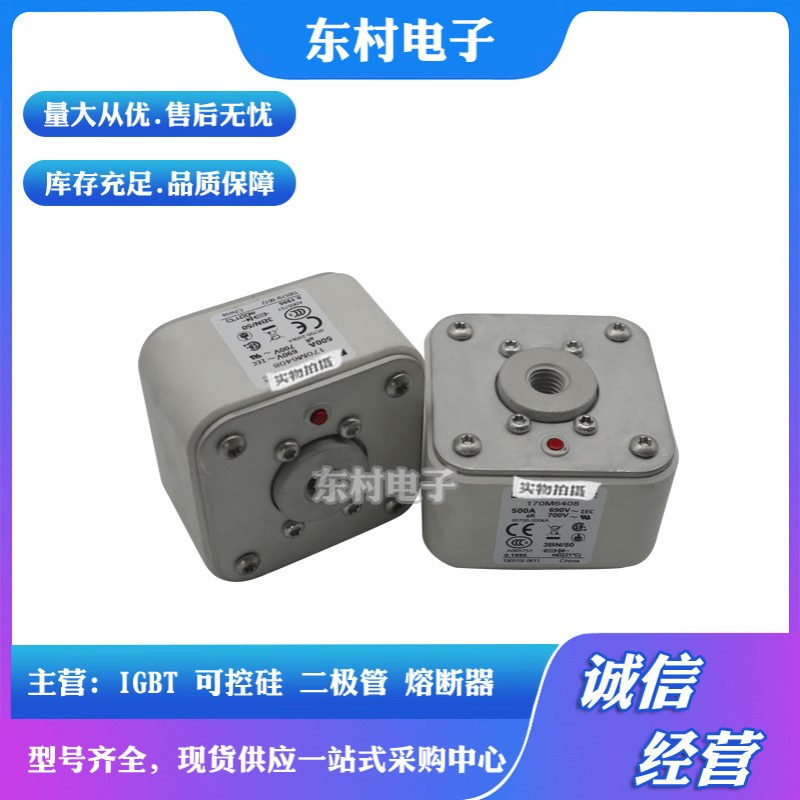 熔断器全新170M6313 170M6314 170M6315 170M6316/6317/6318现货