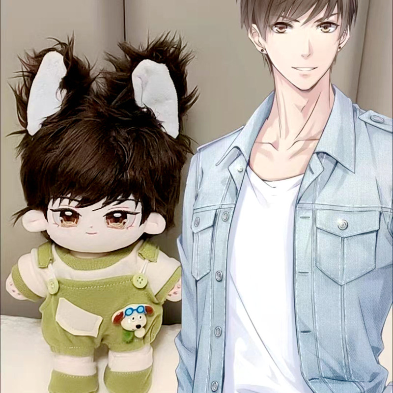 白起娃娃20cm恋与制作人棉花娃娃原创正版同人玩偶送耳朵送女生,模玩/动漫/周边/娃圈三坑/桌游,棉花娃娃/毛绒玩具娃衣,淘宝优惠券,粉丝福利购,淘宝优惠卷