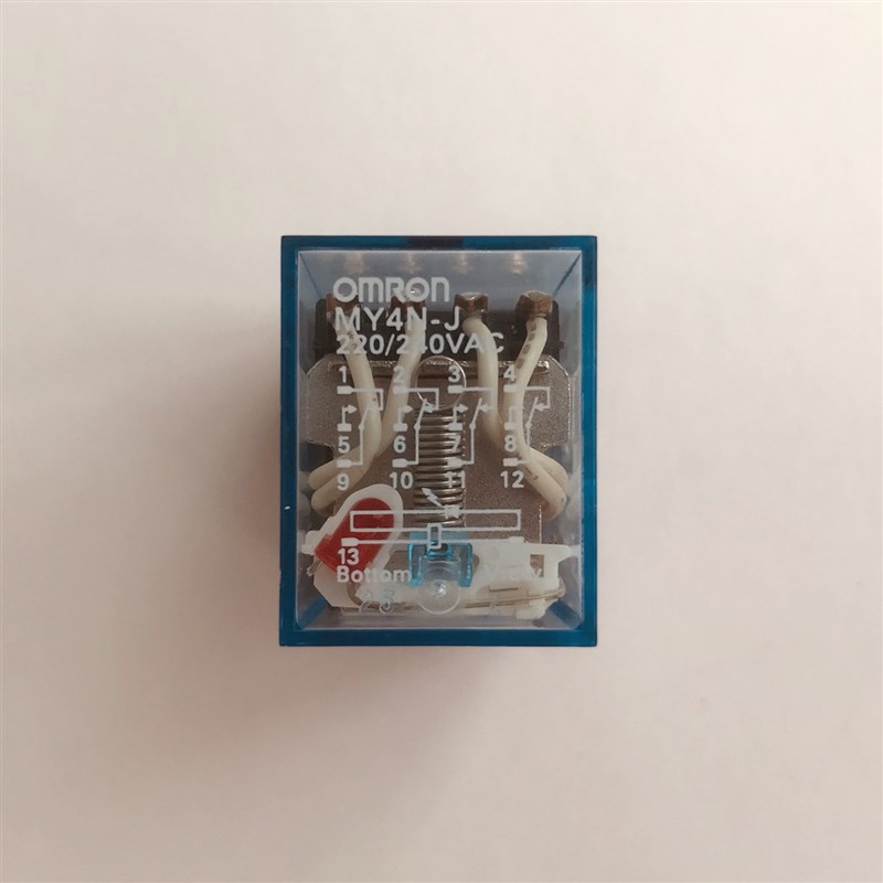 IEC255 250VAC 5A 中间继电器 24VH 220V MY4NJ  MY2NJ