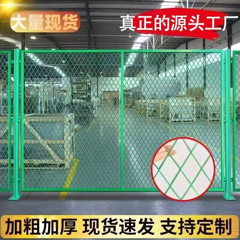 武汉桥梁c防抛高速公路护栏网防护网围栏菱形钢板网桥梁防落护栏
