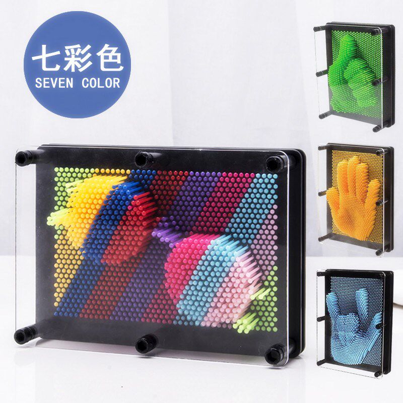 速发隆解压玩具模体百变针画三维针手立克智魔术生日礼物送兄弟朋
