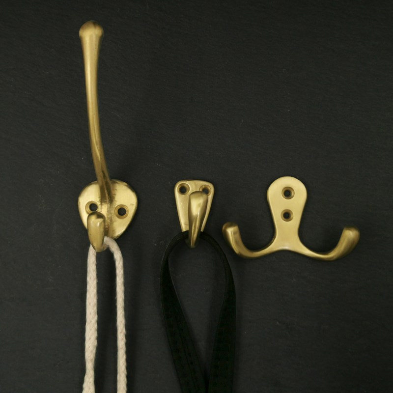 速发铜挂衣钩壁挂单个打孔欧式衣服帽钩壁生间柜门收纳创意墙卫挂