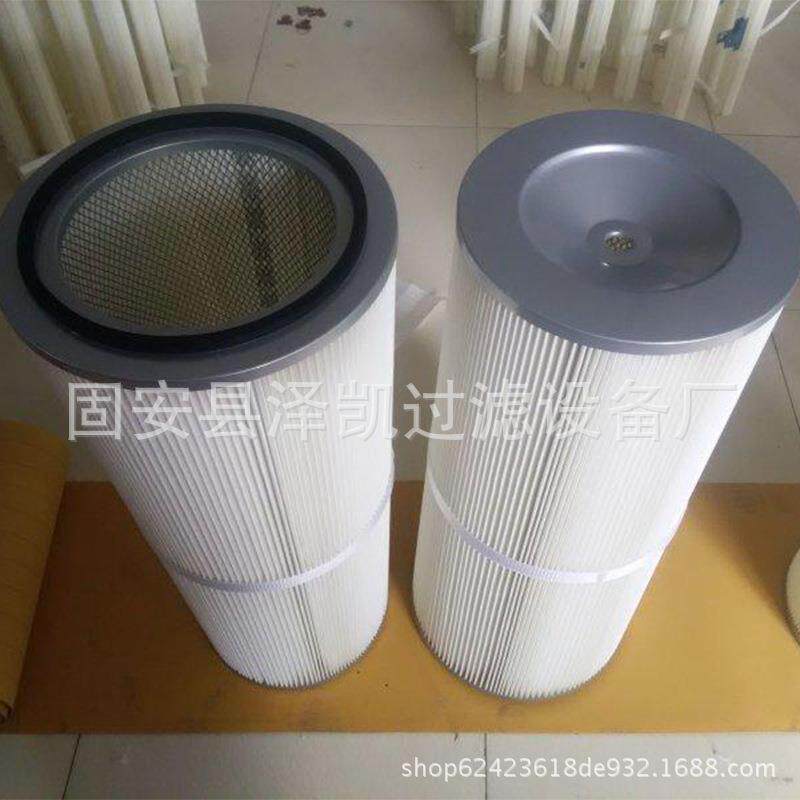 现货厂家3566滤筒规格齐全空z气除尘聚酯纤维无纺布工业滤芯除尘