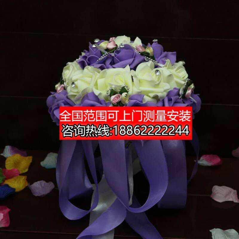 速发新郎接亲手捧花新娘小束花球仿真旅拍手花结婚韩式摄影影楼婚