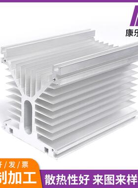 厂家固态散热器高密齿大功率插片散热器铝型材散热器