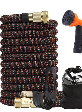 防爆防冻铜快接头伸缩水管家用高压花园浇水洗车软管加厚加粗水枪