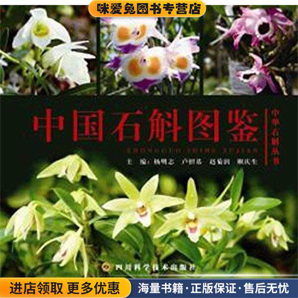 中国石斛图鉴(正版收藏品)杨明志四川科技出版社9787536482456