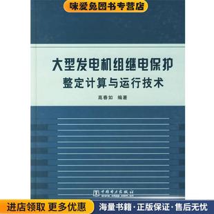 大型发电机组继电保护整定计算与运行技术(正版收藏品)高春如 著中国电力出版社9787508335483