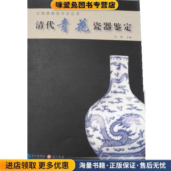 清代青花瓷器鉴定(正版收藏品)刘犇长江出版社9787549231980