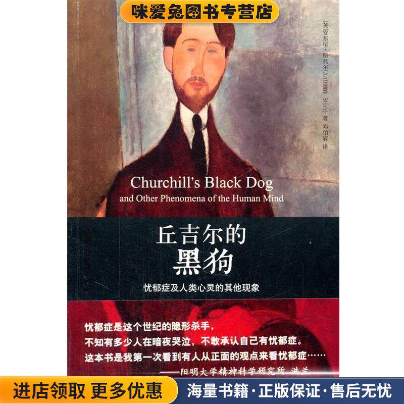 丘吉尔的黑狗-忧郁症及人类心灵的其他现象(正版收藏品)(英)斯托尔,邓伯宸北京大学出版社9787301199848