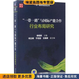 “一带一路”与国际产能合作 行业布局研究(正版收藏品)徐绍史,何立峰,宁吉喆,王晓涛 著机械工业出版社9787111566885