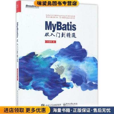 MyBatis从入门到精通(正版收藏品)刘增辉　著电子工业出版社9787121317972