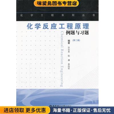 化学反应工程原理例题与习题(正版收藏品)许志美,张濂,袁向前　主编华东理工大学出版社9787562820215