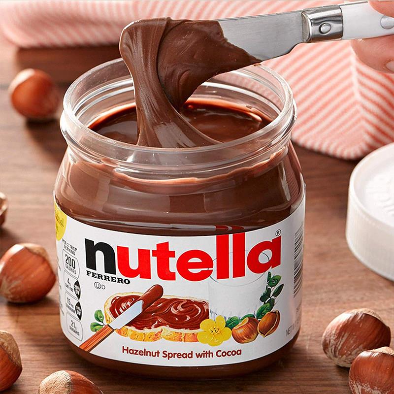 能多益榛子可可酱350gnutella早餐烘焙面包酱Ferrero巧克力意榛滋
