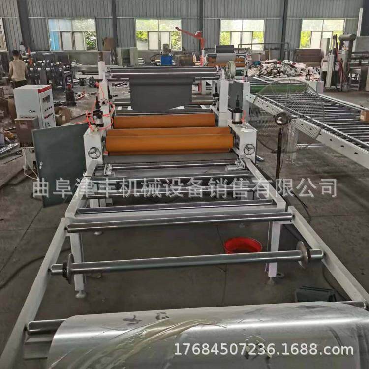 铝板复合贴面机 镀锌钢卷PUR热熔胶平贴机 纳米碳晶板贴合机