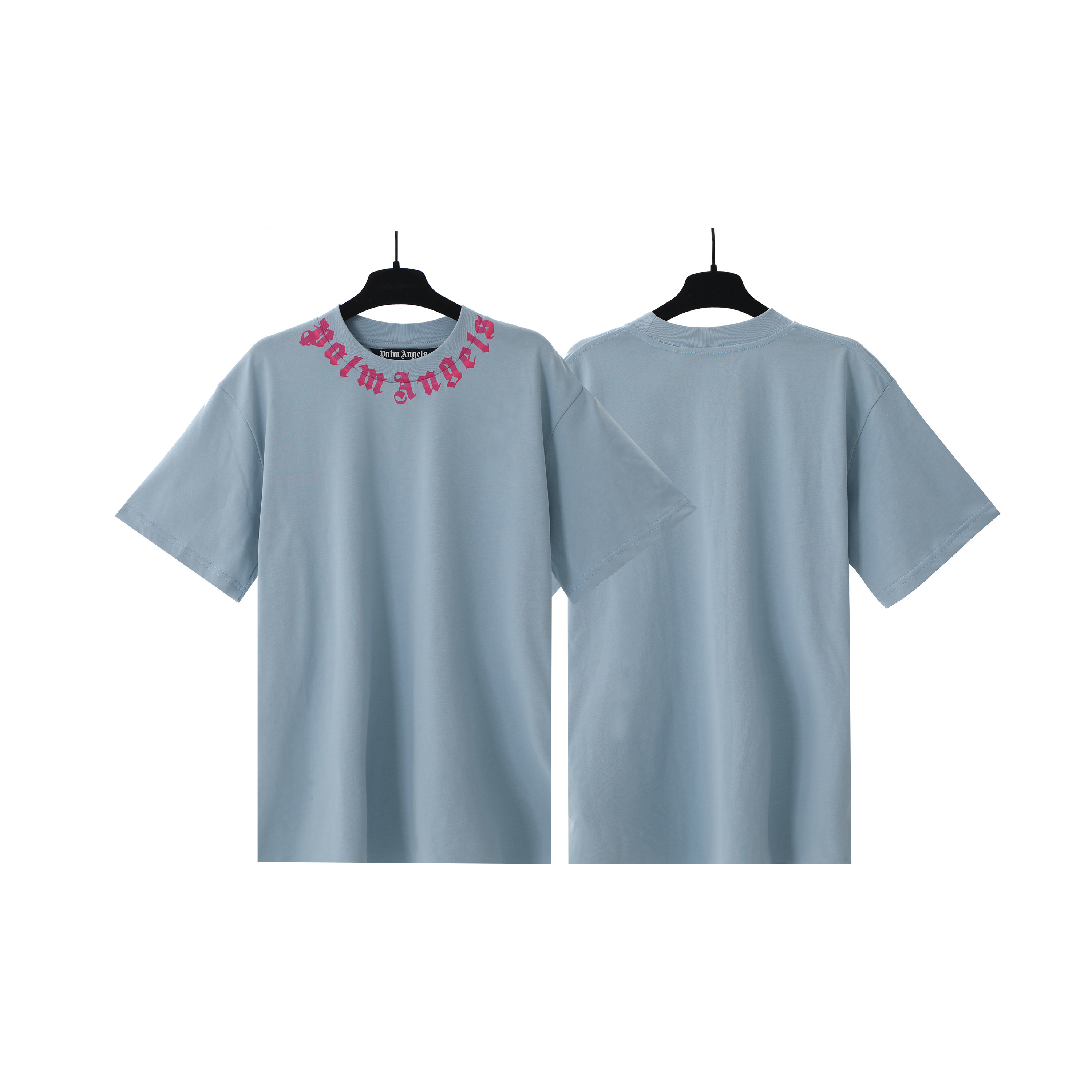 thumbnail for Broken head bear T-shirt PA back letter foam print loose men's and women's short sleeves