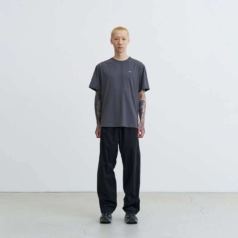 EKMY 青年山系直筒休闲裤男款春季新款户外长裤潮流宽松百搭裤子