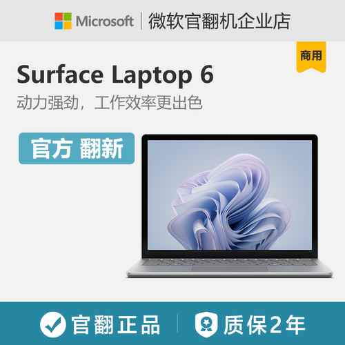 Microsoft/微软 Surface Laptop 6 触控屏笔记本电脑商用版