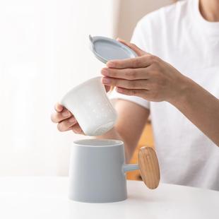 茶杯 陶瓷杯高颜值马克杯创意陶瓷杯子家用水杯办公室礼品套装