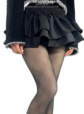 WHITE SOCKS薄款y2k丝袜防勾丝0d黑色丝袜配高跟鞋打底裤袜纯欲风