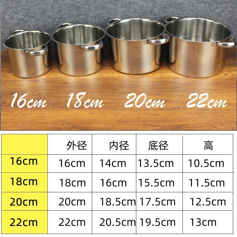 现货速发不锈钢涮肚锅毛肚锅串串锅油桶加深商用家用电磁炉酒精炉