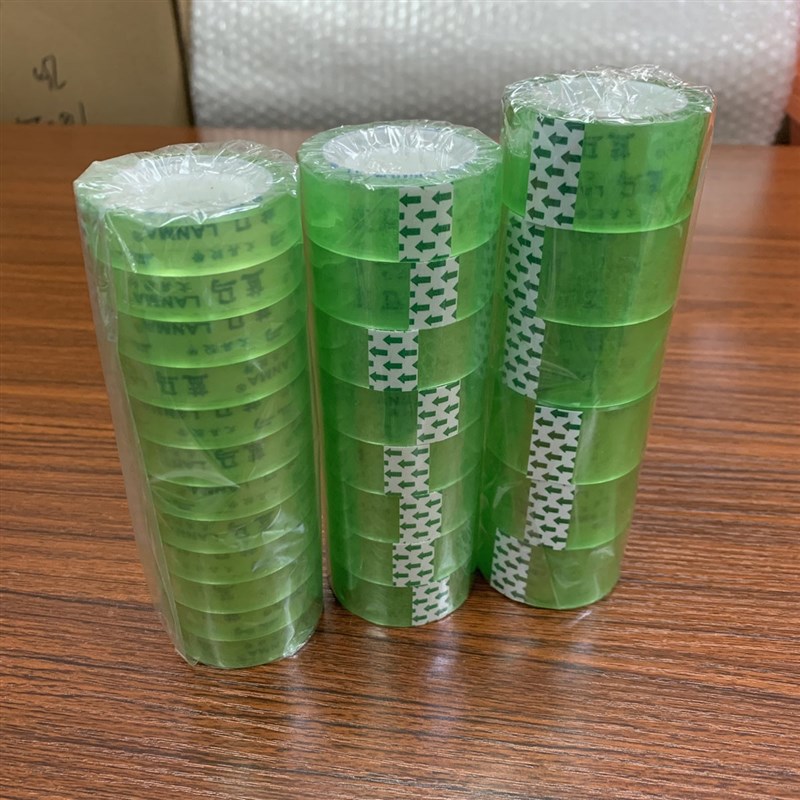 速发1.8cm透明胶带文具胶小卷胶条交代学生用宽胶纸12mm细窄玻璃