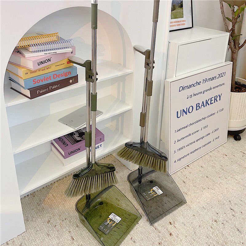 速发扫把簸箕套装组合家用刮帚扫水扫不粘头发撮箕器地神器笤帚垃