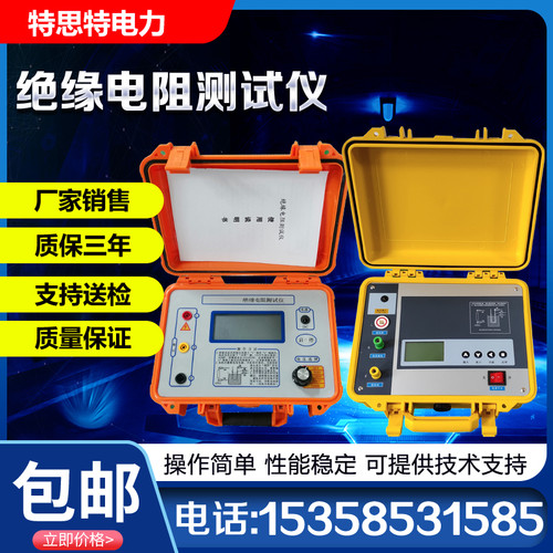 速发表能绝缘测试仪高压数智兆欧字5000V 10000V极化指数 吸收比