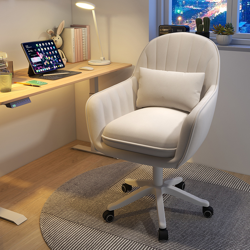 速发电脑椅生卧子靠椅家用转背椅室宿舍凳子舒适久坐学习写字书桌