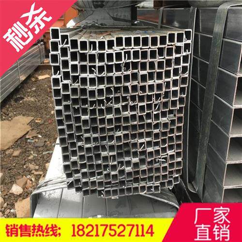 现货速发镀锌铁方管10x10x1小口o径方管15x15x1方通钢P管 方矩形