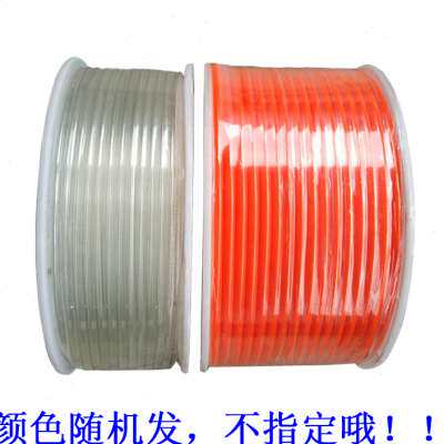 现货速发PU8*5管空压透明气动软管8MM气泵5*8气线橙色木工装修气