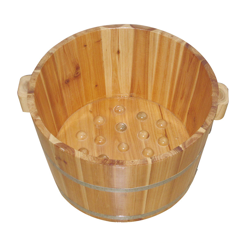 香杉木泡脚桶家用实木洗脚桶保温木质泡脚木桶足浴洗脚泡脚盆木盆