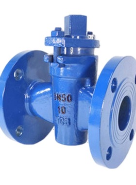 X43W-1.0PR二通法兰不锈钢旋塞阀