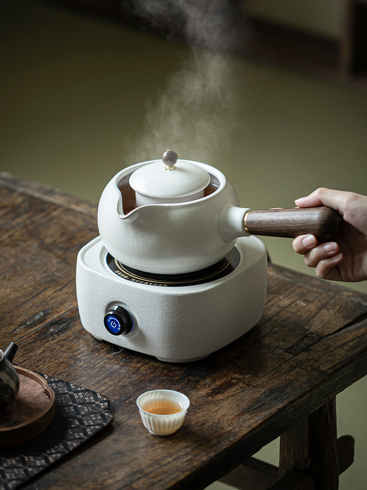 电陶炉围炉煮茶电炉家用办公室煮茶器罐罐茶煮茶耐热陶瓷烧水茶壶