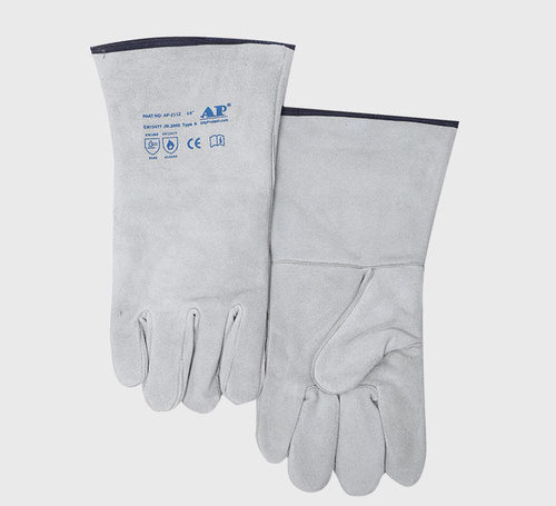 友盟 AP-2112 原色全皮烧焊手套  耐磨损 隔热强 抗撕裂 抗刺破