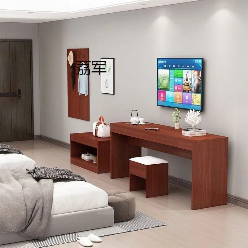 LJ酒店宾馆民宿旅馆专用电视柜行李柜组合现代时尚简约标间全屋现