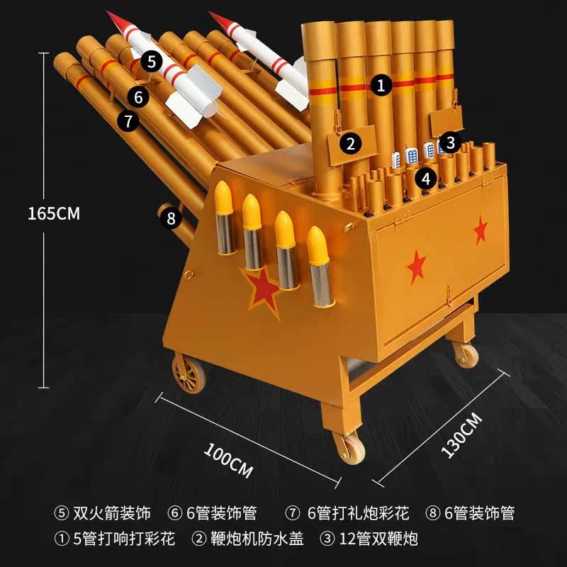 扬名电子礼炮结婚礼袍机车载礼宾炮车超响礼炮机鞭爆环保鞭炮机