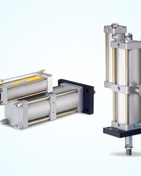 增压气缸 BSB10-100-10 气液增压缸 台湾 气动高压气缸 CHANTO