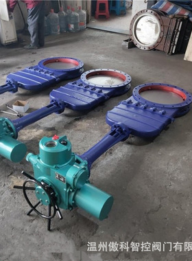 PZ943H-10C DN350 法兰闸阀 明杆闸阀 污水煤浆砂浆阀 电动刀闸阀