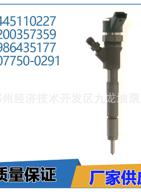 0445110227 820035735909 86435177 107750-0291 共轨柴油 喷油器